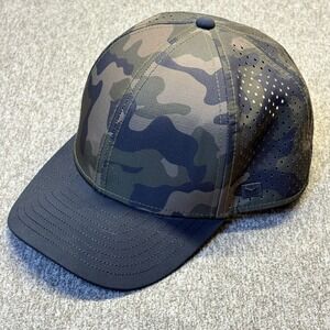 Melin A-Game Hydro Unisex Green Camo Snapback Hat Cap Perforated Waterproof